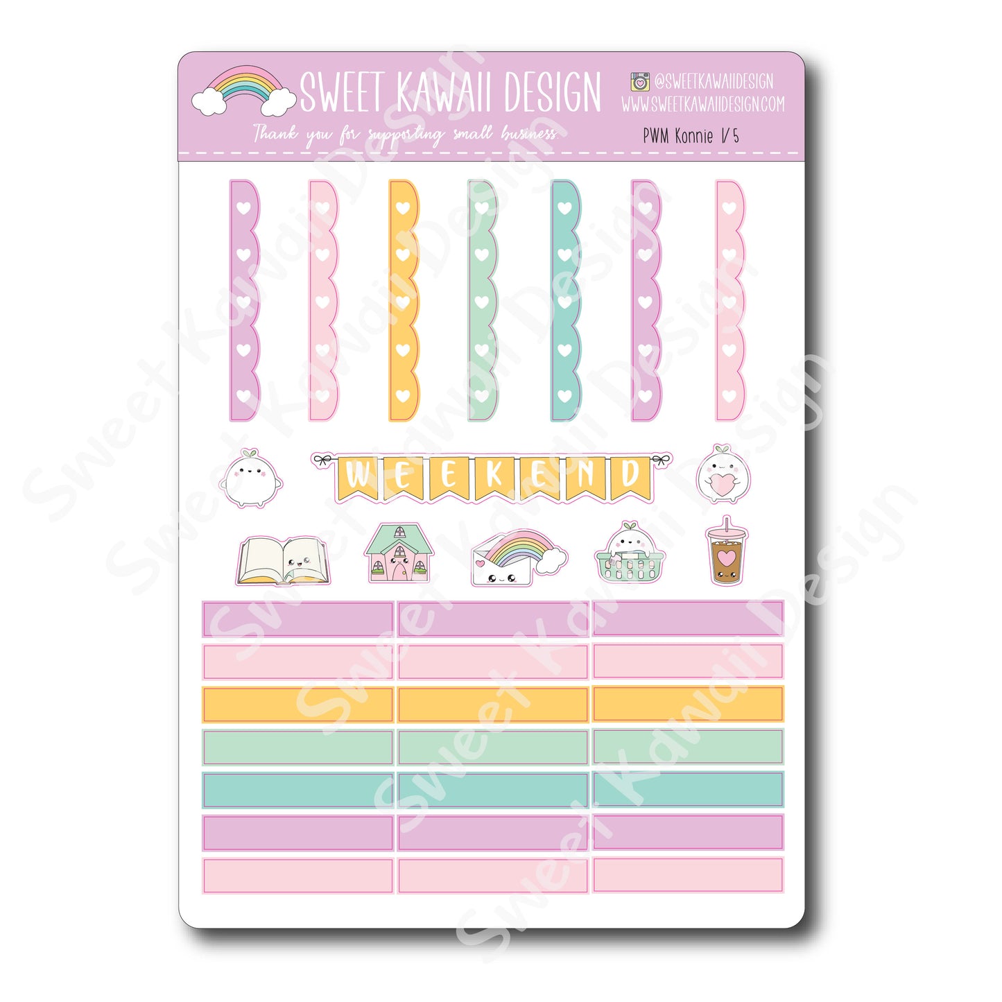 Weekly Kit  - Konnie HORIZONTAL