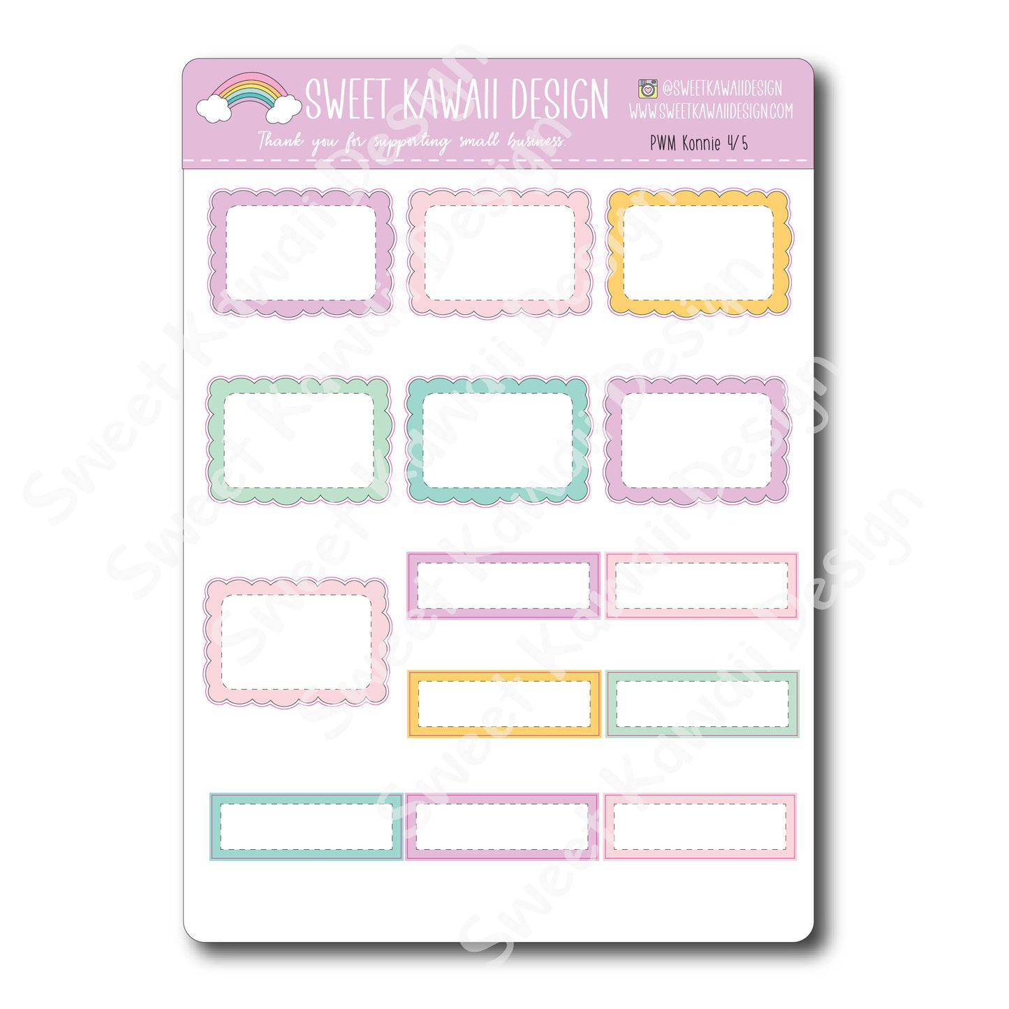 Weekly Kit  - Konnie HORIZONTAL