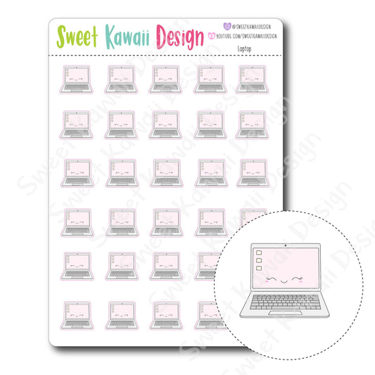 Kawaii Laptop Stickers