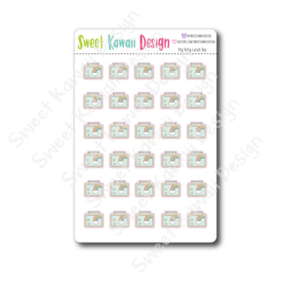 Kawaii Lunch Box Stickers