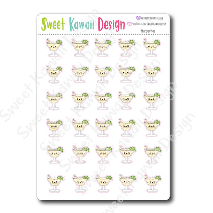 Kawaii Margarita Stickers