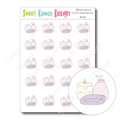 Kawaii Massage Stickers