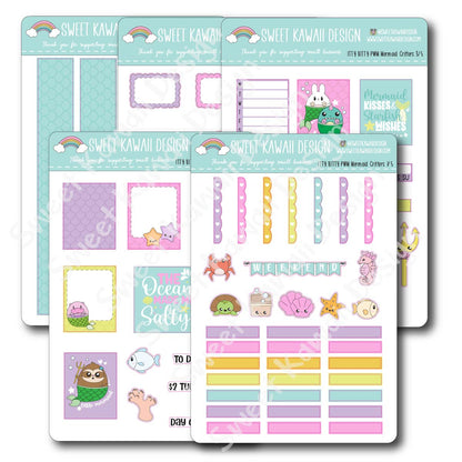 Weekly Kit  - Mermaid Critters ITTY BITTY