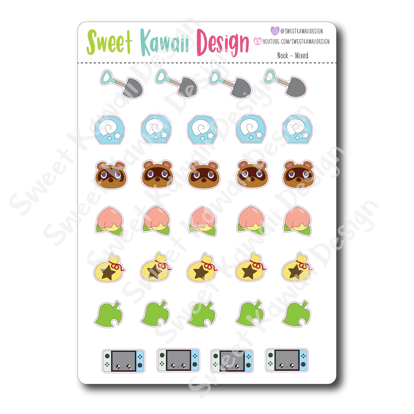 Kawaii Nook - Mixed Stickers