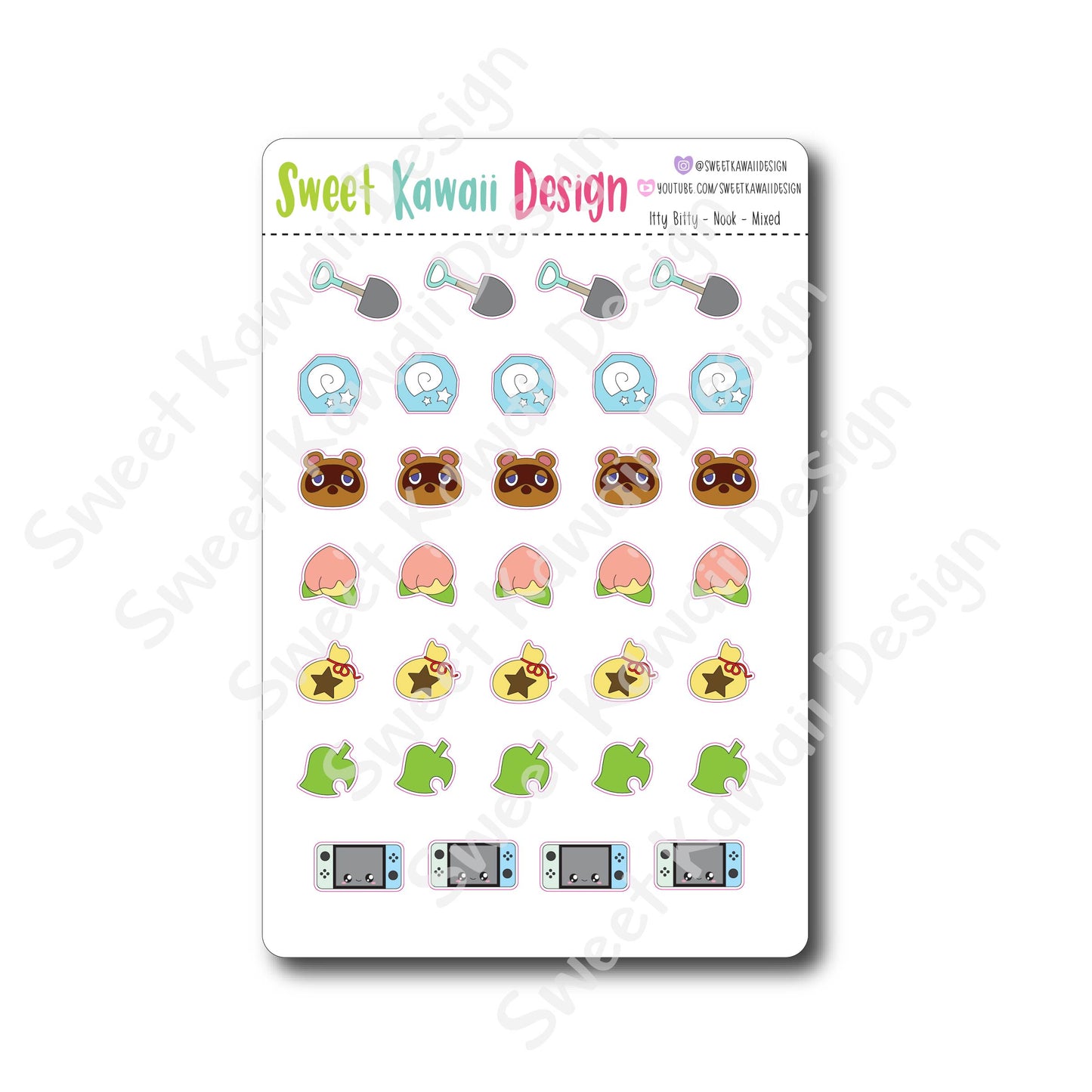 Kawaii Nook - Mixed Stickers