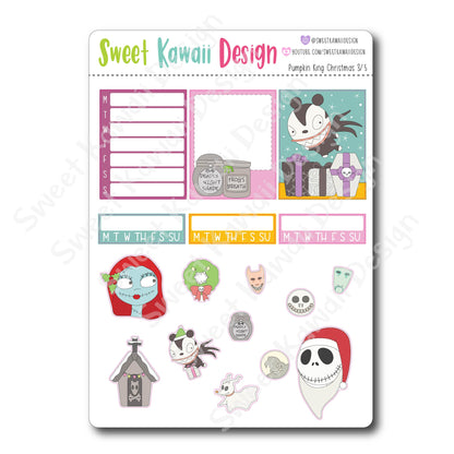 Weekly Kit  - Pumpkin King Christmas HORIZONTAL