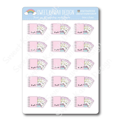 Kawaii Planner and Stickers Stickers