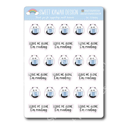 Kawaii Poe Stickers - FU Reading