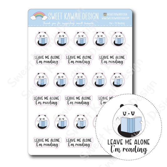 Kawaii Poe Stickers - FU Reading