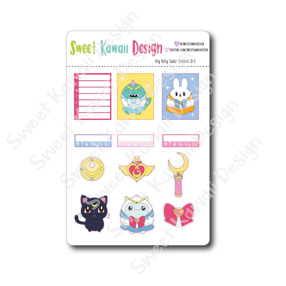 Weekly Kit  - Sailor Critters ITTY BITTY