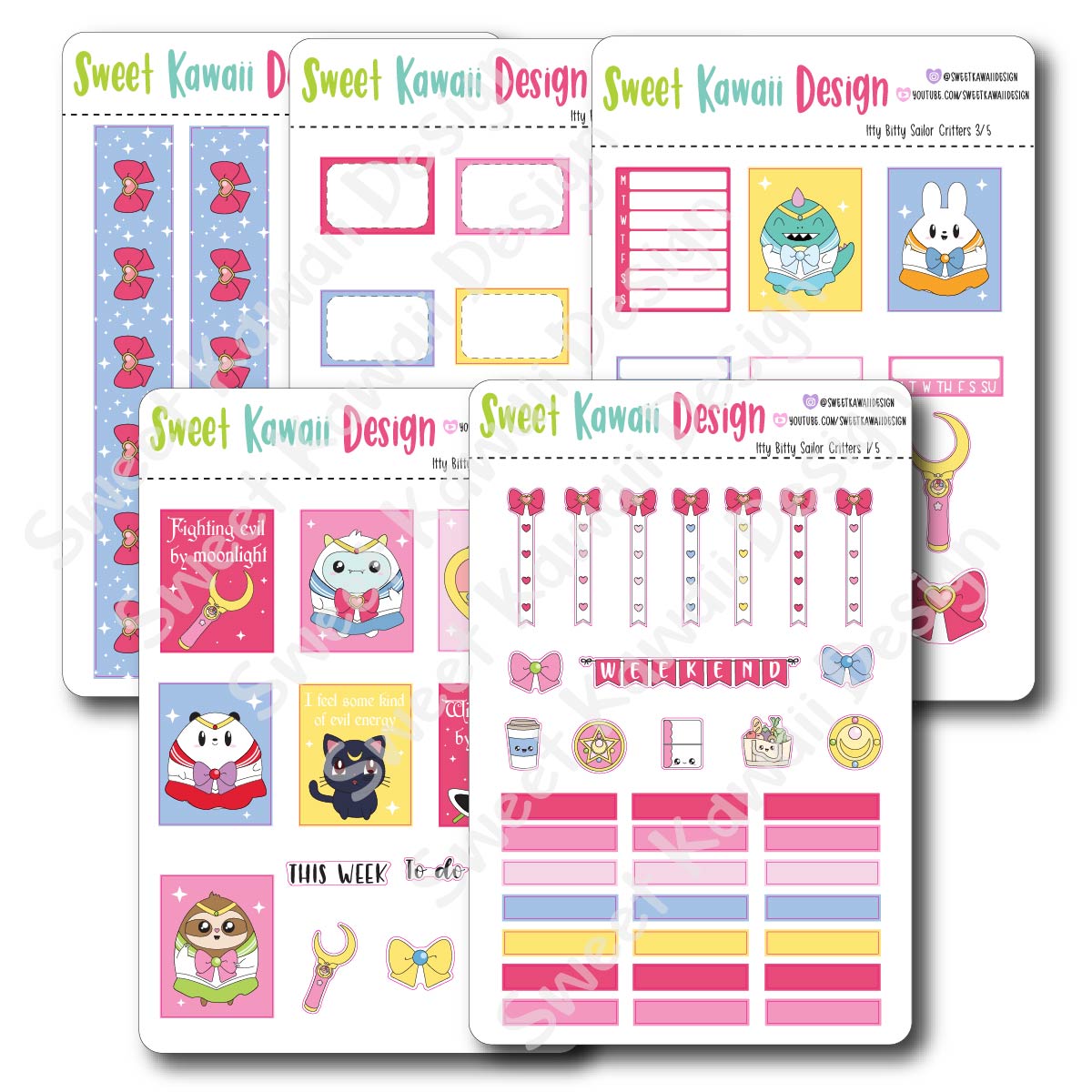 Weekly Kit  - Sailor Critters ITTY BITTY