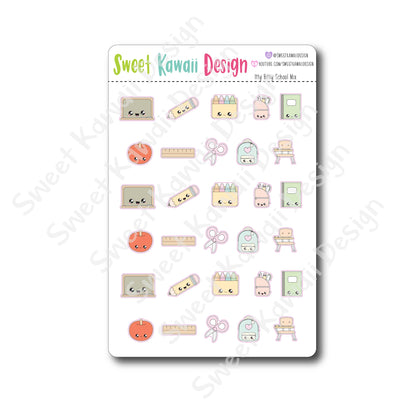 Kawaii School Mix Stickers