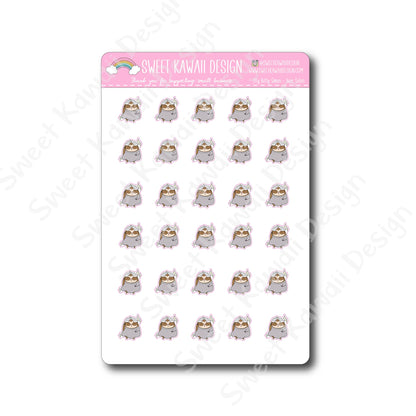 Kawaii Simon Stickers - Hair Salon