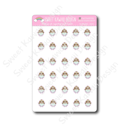 Kawaii Simon Stickers - Leotard