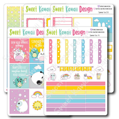 Weekly Kit  - Summer Fun HORIZONTAL