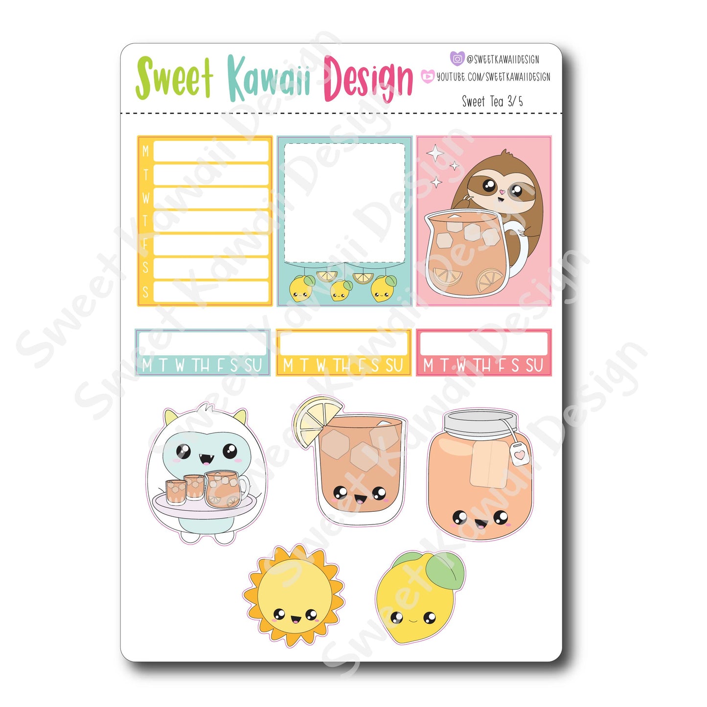 Weekly Kit  - Sweet Tea HORIZONTAL