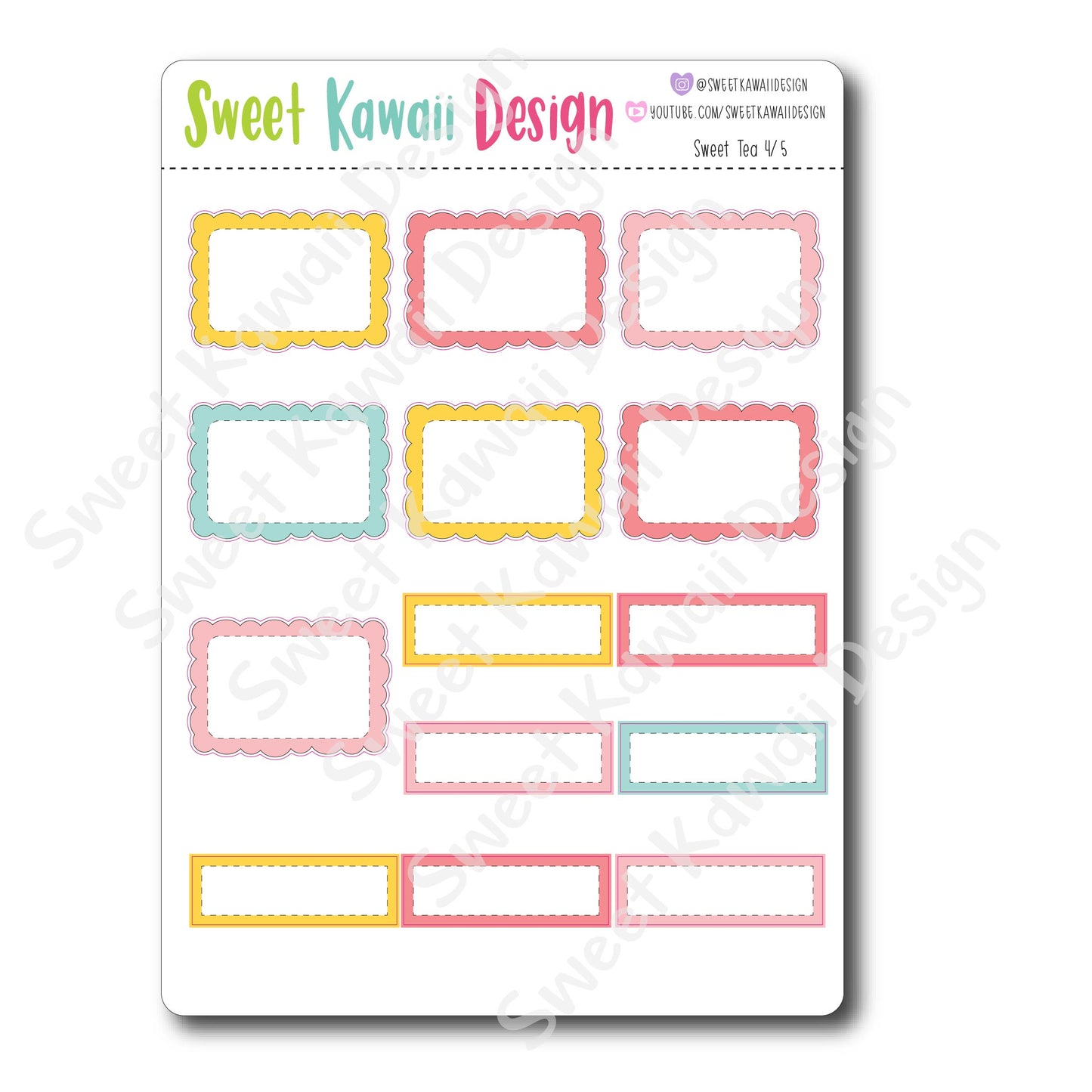 Weekly Kit  - Sweet Tea HORIZONTAL