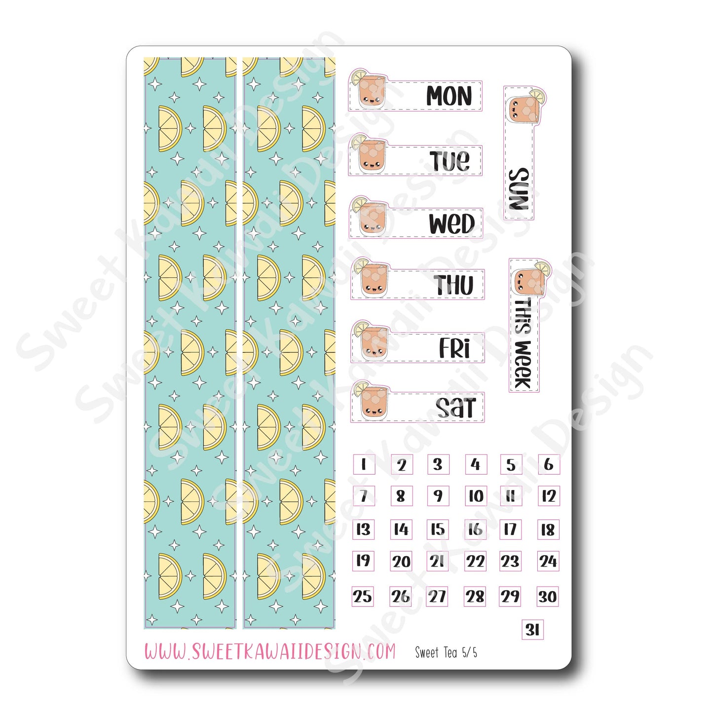 Weekly Kit  - Sweet Tea HORIZONTAL