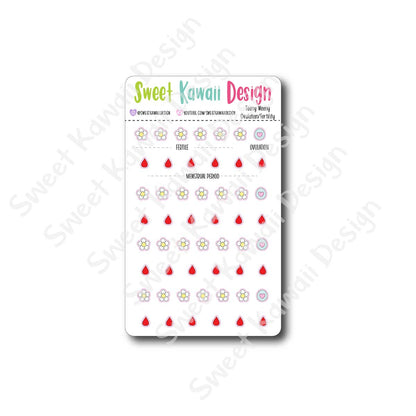 Teeny Weeny Ovulation/Fertility Tracking Stickers