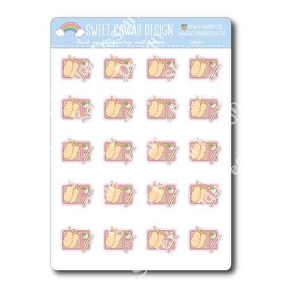 Kawaii Tempura Stickers