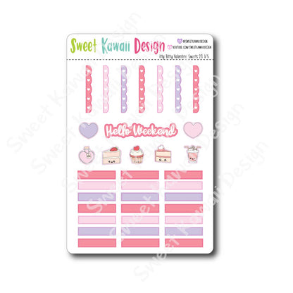 Weekly Kit  - Valentine Sweets ITTY BITTY