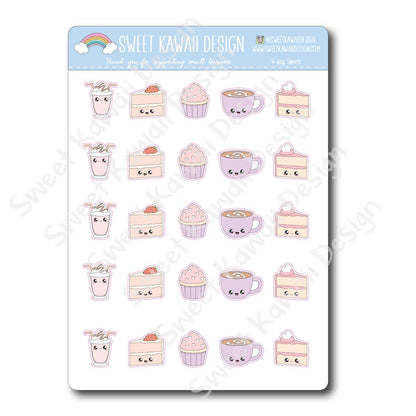 Kawaii V-Day Sweets Stickers