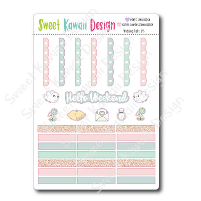 Weekly Kit  - Wedding Bells HORIZONTAL