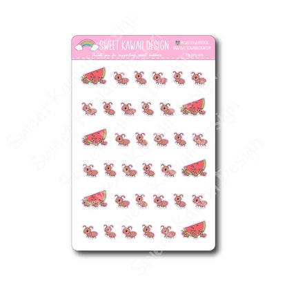 Kawaii Ants Stickers