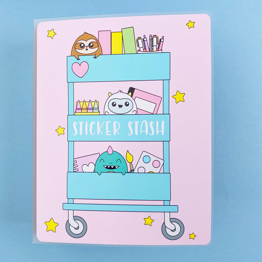 4x6 SKD Sticker Album - Stationery Cart