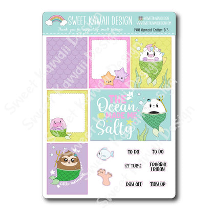 Weekly Kit  - Mermaid Critters