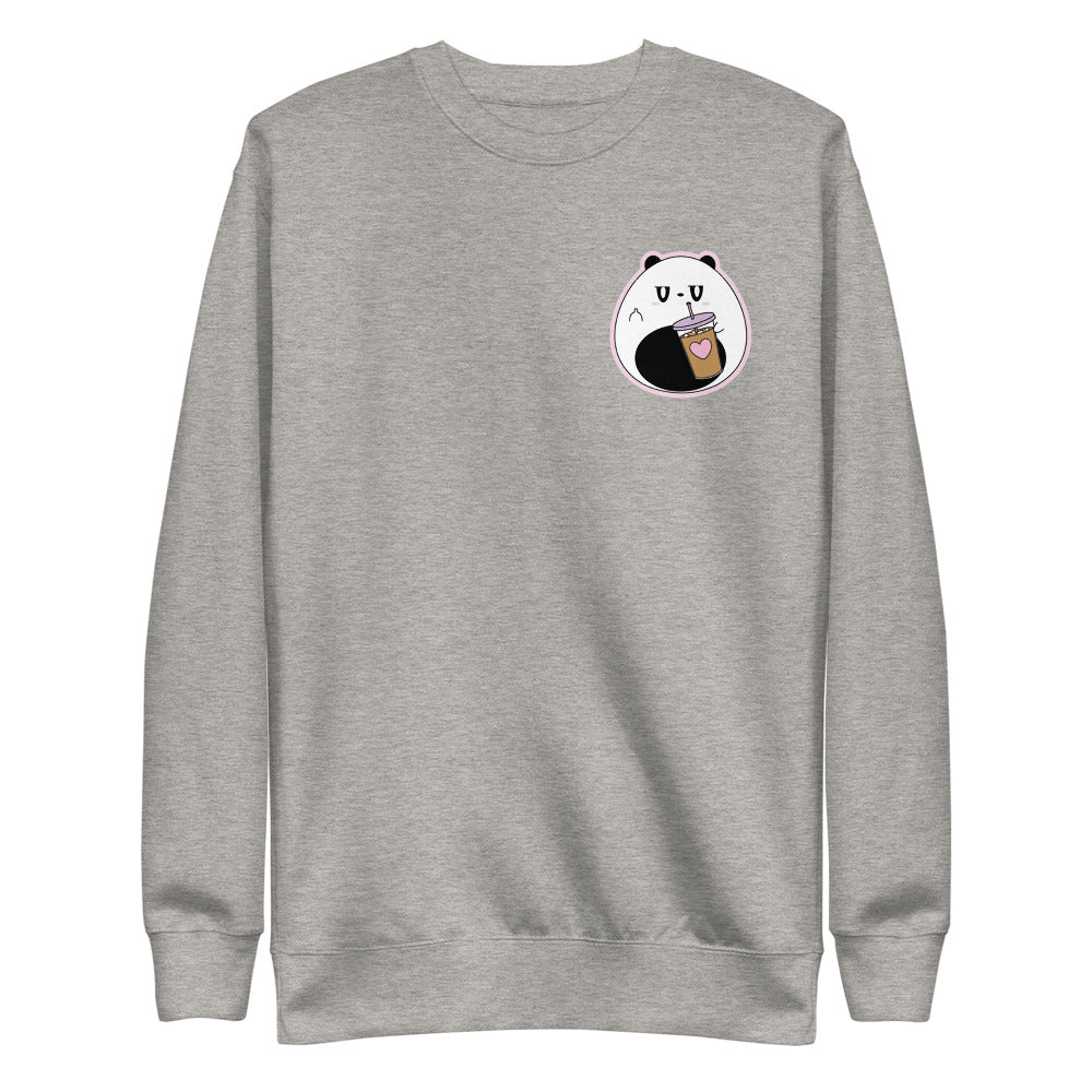 Poe FU Coffee (Corner) Unisex Fleece Pullover