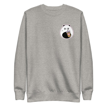 Poe FU Coffee (Corner) Unisex Fleece Pullover