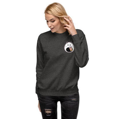 Poe FU Coffee (Corner) Unisex Fleece Pullover