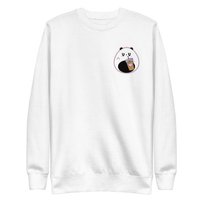 Poe FU Coffee (Corner) Unisex Fleece Pullover