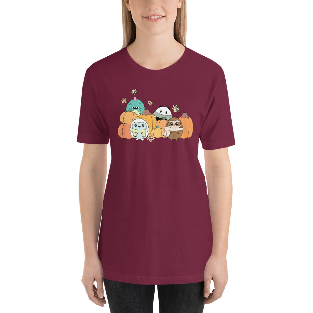 Pumpkin Critters - Unisex t-shirt