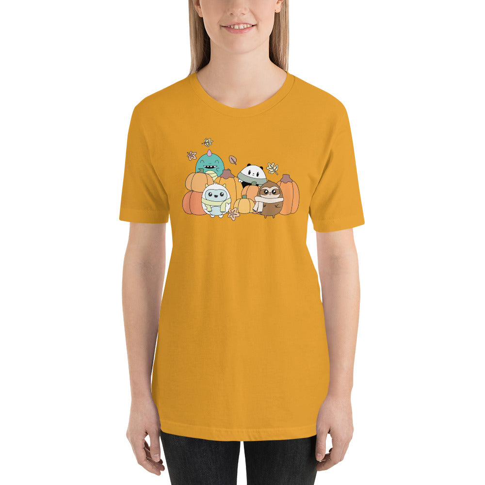 Pumpkin Critters - Unisex t-shirt